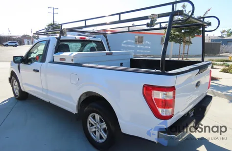 2022 Ford F150 из США, поврежденный, VIN 1FTMF1CP3NKE38635